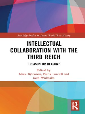 cover image of Intellectual Collaboration with the Third Reich
